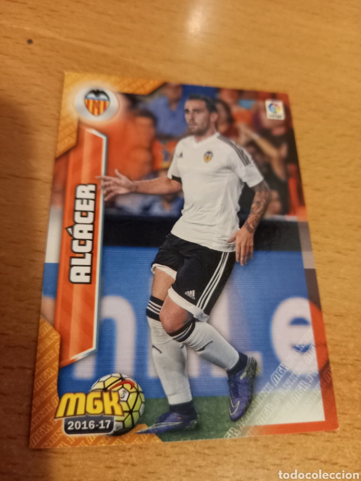 Figurine di Calcio: Panini megacracks 2016 2017 16 17 506 Alcacer Valencia