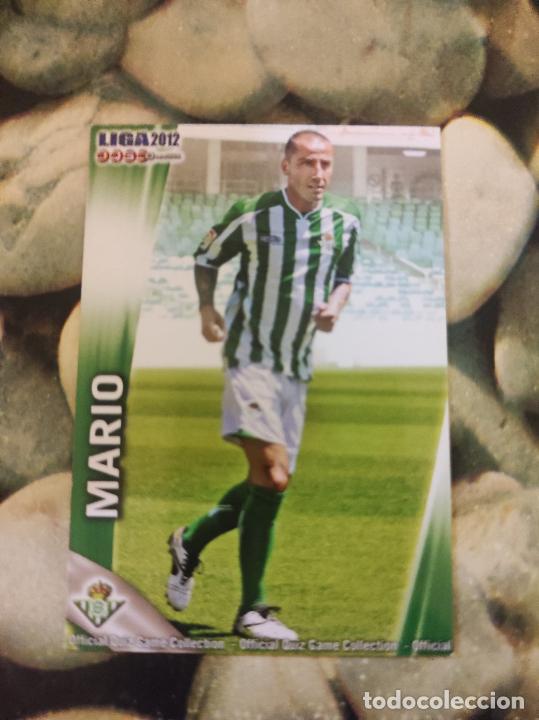 Figurine di Calcio: 466 MARIO BETIS MUNDICROMO FICHAS LIGA 2011 2012 11 12