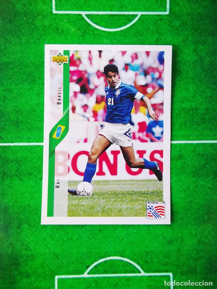 Cromos de F&uacute;tbol: CROMO SIN PEGAR FUTBOL 94 WorldCup UPPER DECK MUNDIAL USA 1994 BRASIL 68 RAI