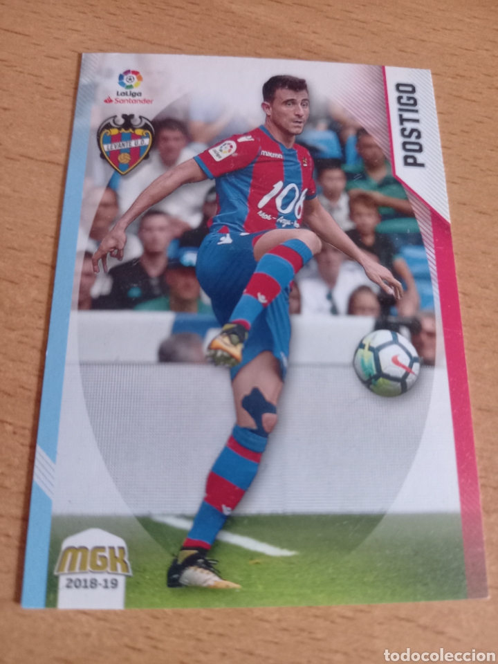 Figurine di Calcio: Panini megacracks 2018 2019 18 19 330 Postigo Levante