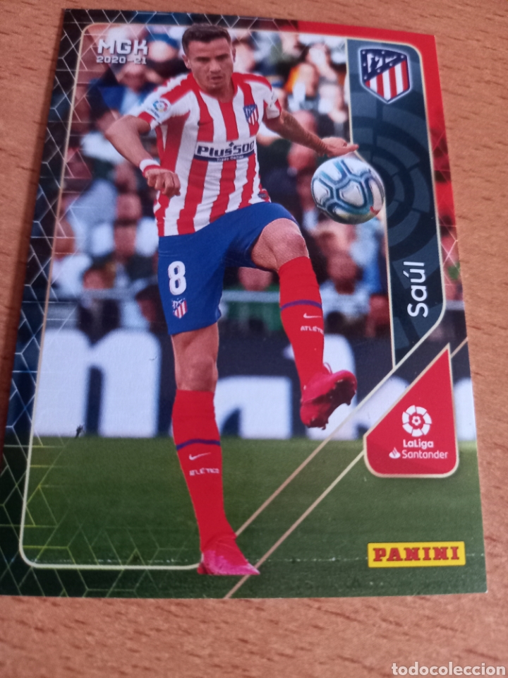 Fu&szlig;ball-Sticker: Panini megacracks 2020 2021 20 21 49 Sa&uacute;l Atl&eacute;tico de Madrid