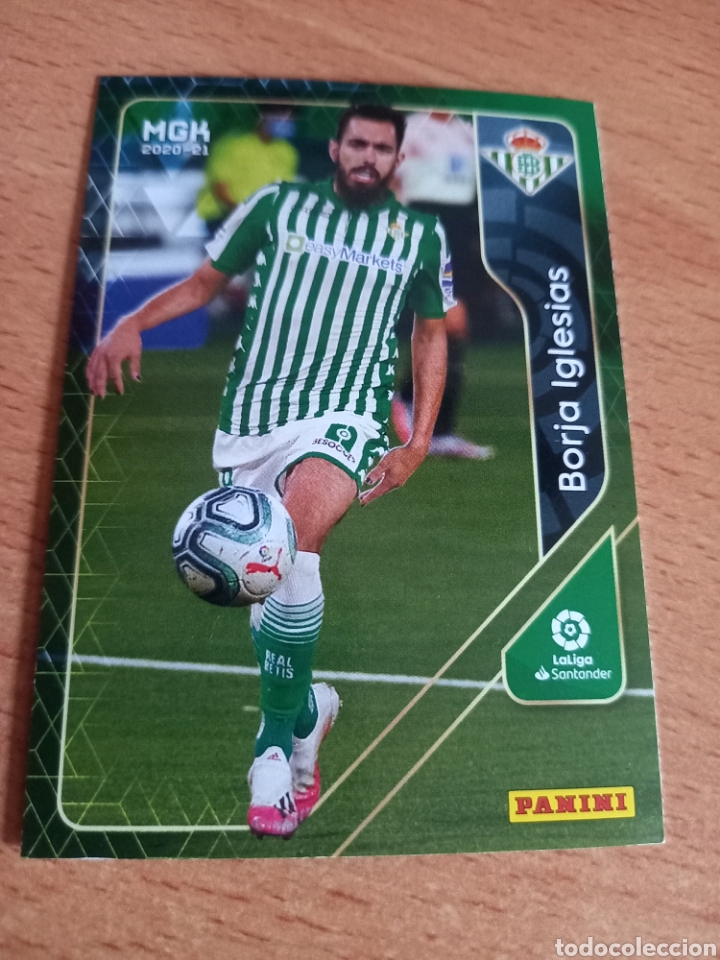 Figurine di Calcio: Panini megacracks 2020 2021 20 21 90 Borja Iglesias Real Betis