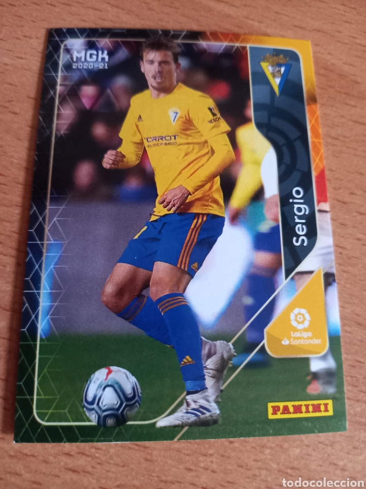 Cromos de Futebol: Panini megacracks 2020 2021 20 21 100 Sergio C&aacute;diz