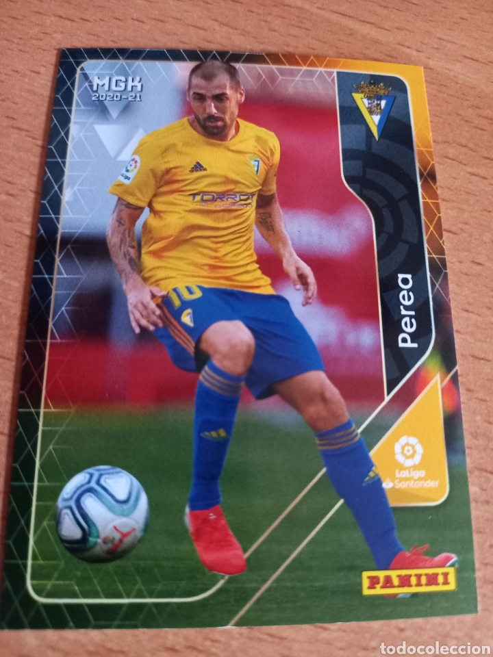Cartes &agrave; collectionner de Football: Panini megacracks 2020 2021 20 21 104 Perea C&aacute;diz