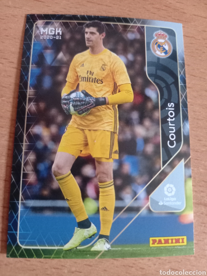 Cromos de F&uacute;tbol: Panini megacracks 2020 2021 20 21 218 Courtois Real Madrid