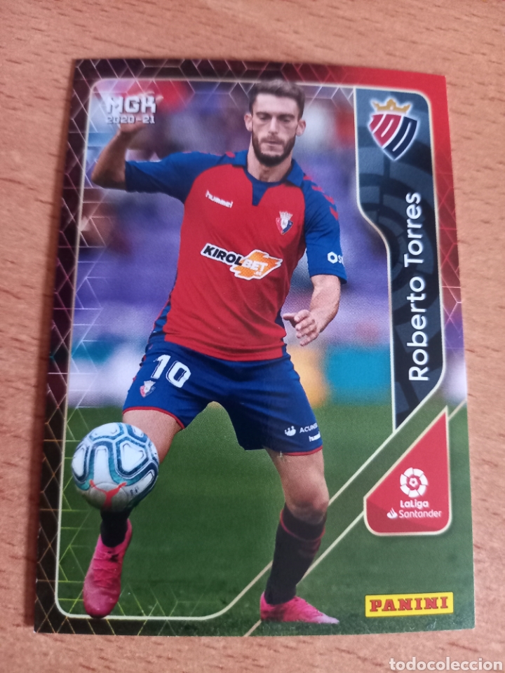 Cromos de F&uacute;tbol: Panini megacracks 2020 2021 20 21 248 Roberto Torres Osasuna