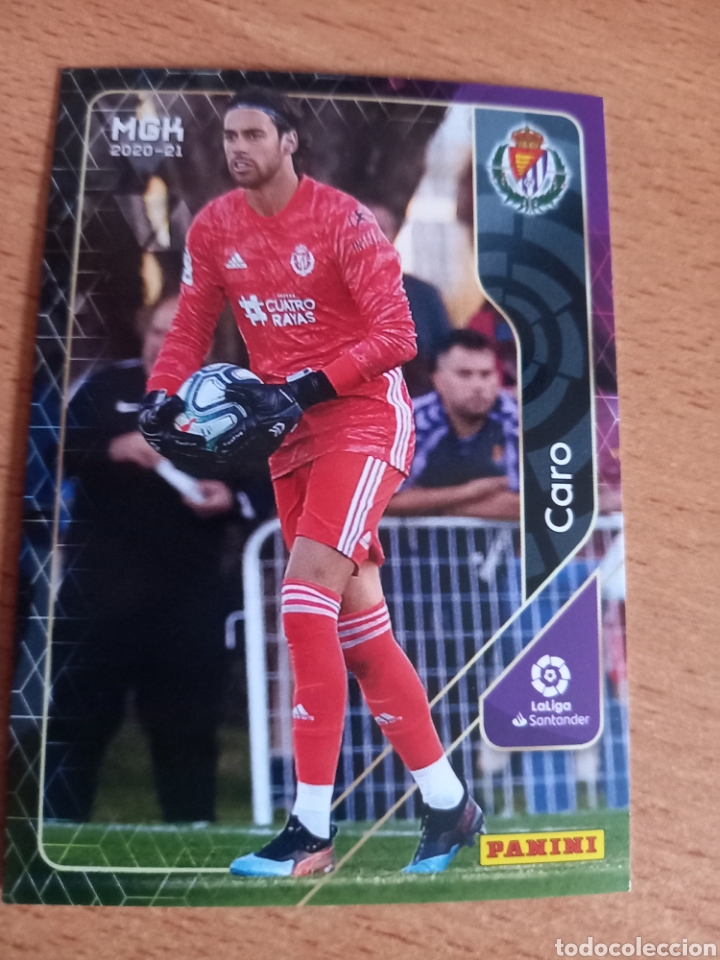 Figurine di Calcio: Panini megacracks 2020 2021 20 21 309 Caro Real Valladolid