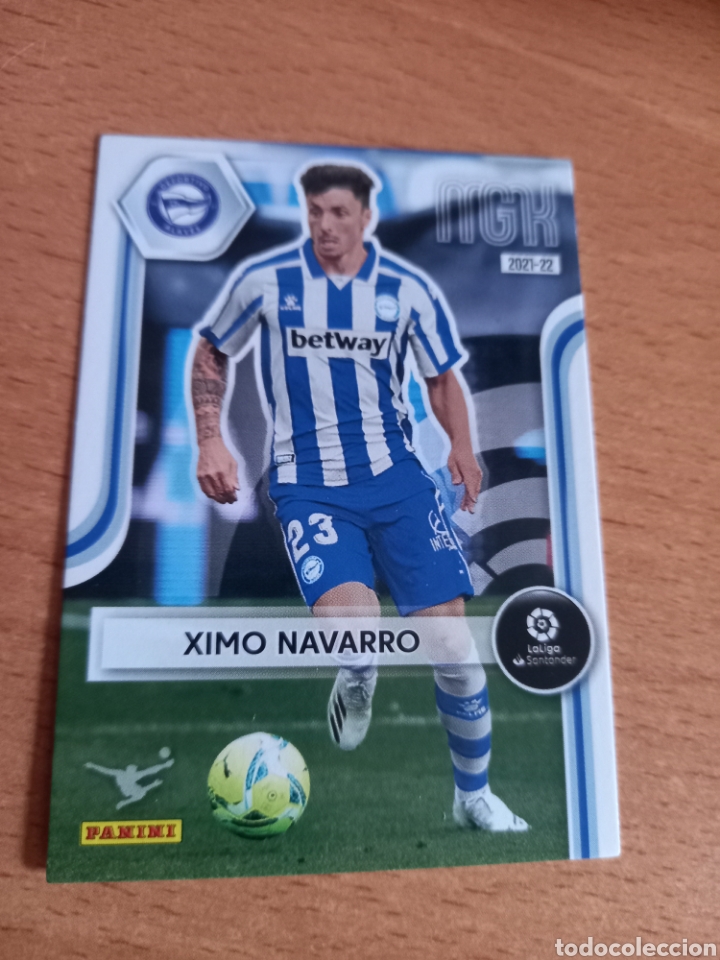 Cromos de Futebol: Panini megacracks 2021 2022 21 22 5 Ximo Navarro Alav&eacute;s