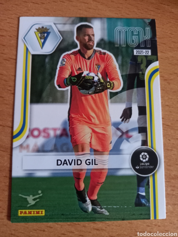Fu&szlig;ball-Sticker: Panini megacracks 2021 2022 21 22 93 David Gil C&aacute;diz