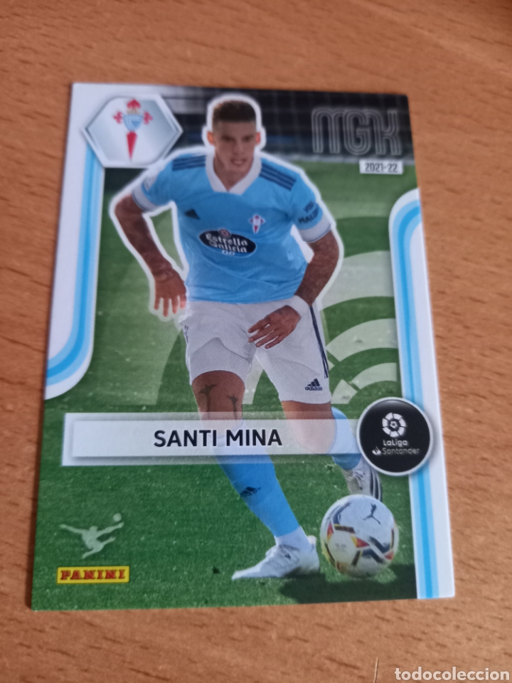 Fu&szlig;ball-Sticker: Panini megacracks 2021 2022 21 22 125 Santi Mina Celta de Vigo