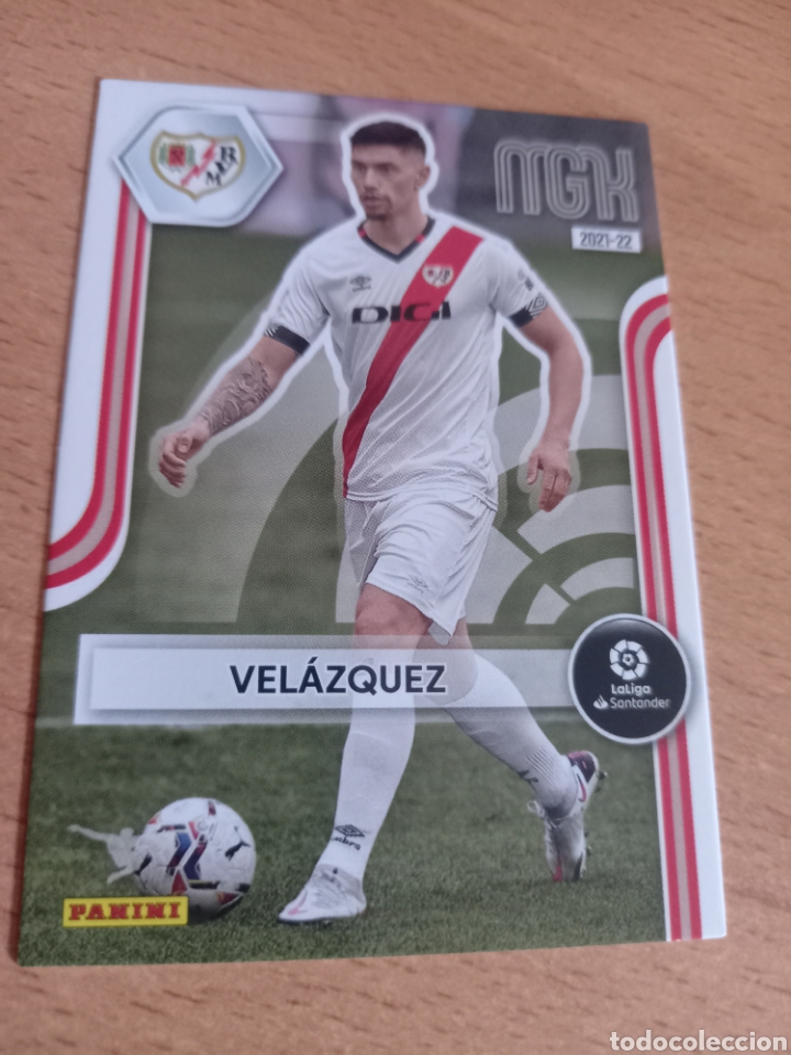 Figurine di Calcio: Panini megacracks 2021 2022 21 22 277 Vel&aacute;zquez Rayo Vallecano