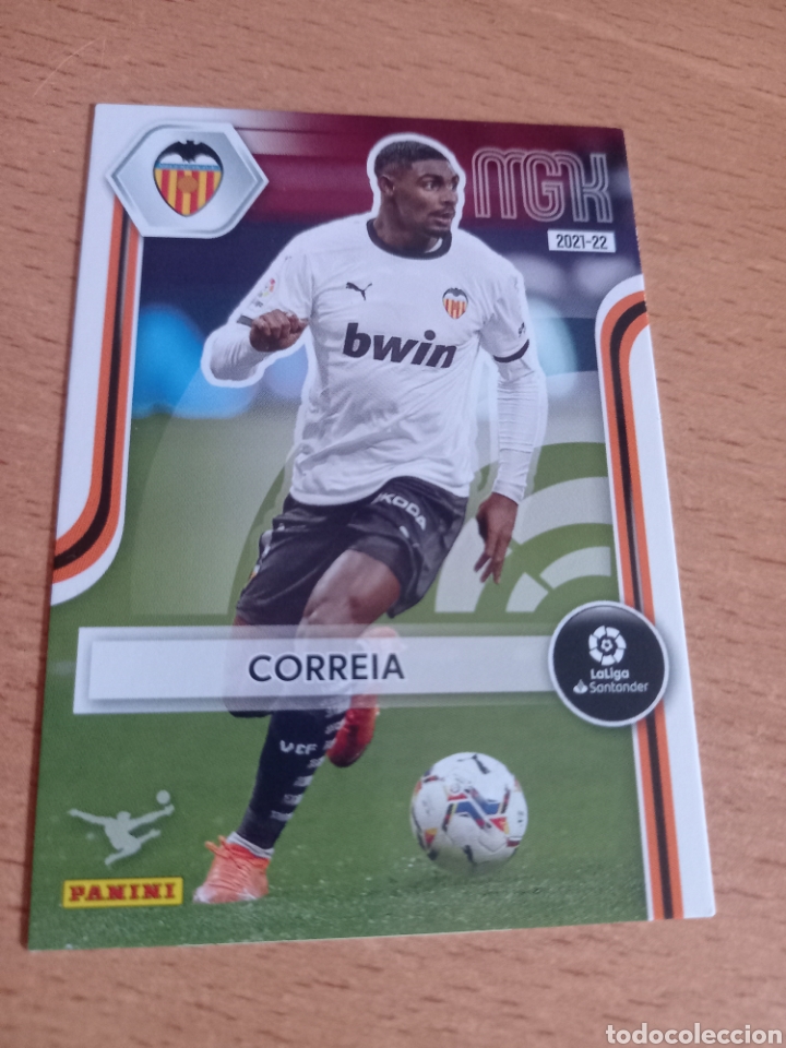 Fu&szlig;ball-Sticker: Panini megacracks 2021 2022 21 22 328 Correia Valencia