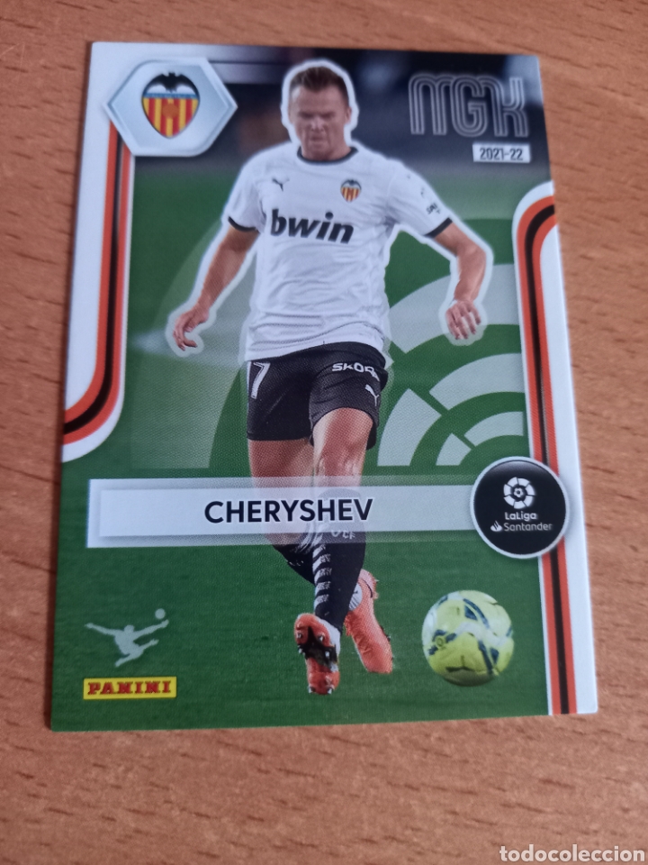 Fu&szlig;ball-Sticker: Panini megacracks 2021 2022 21 22 336 Cheryshev Valencia
