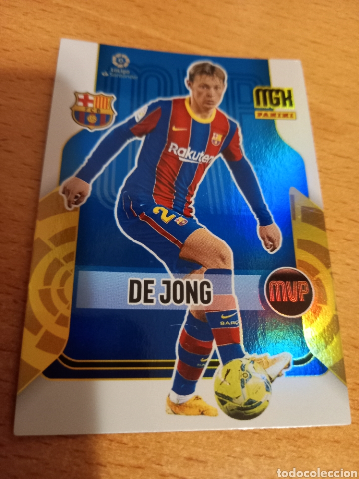 Fu&szlig;ball-Sticker: Panini megacracks 2021 2022 21 22 365 De Jong Barcelona MVP