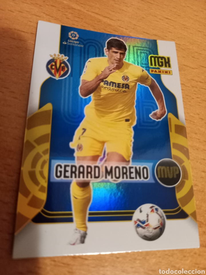 Cromos de Futebol: Panini megacracks 2021 2022 21 22 367 Gerard Moreno Villarreal MVP
