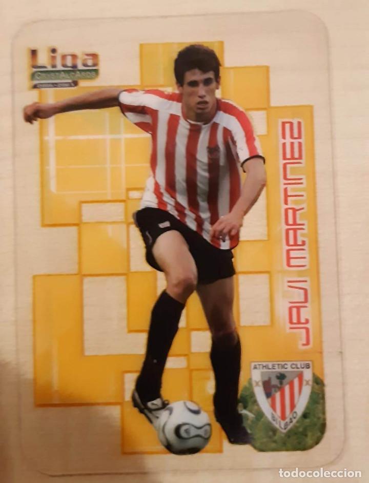Cromos de Futebol: CRYSTAL CARD DE FUTBOL JAVIER MARTINEZ ROOKIE ATHLETIC N&ordm; 209 LIGA 2006-07 MUNDICROMO