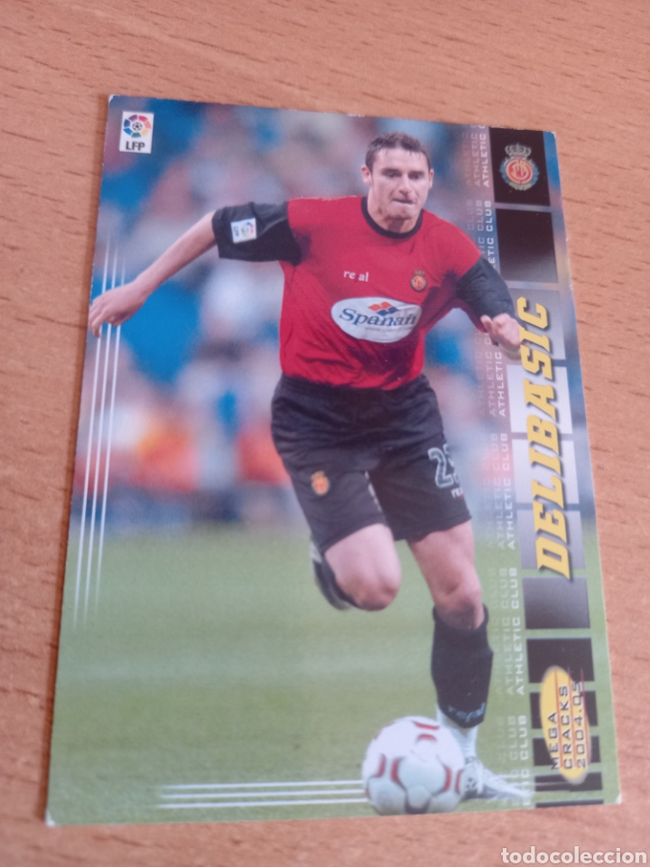 Fu&szlig;ball-Sticker: Panini megacracks 2004 2005 04 05 216 Delibasic Mallorca versi&oacute;n err&oacute;nea