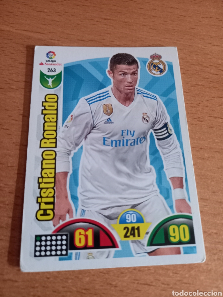 Fu&szlig;ball-Sticker: Panini Adrenalyn 2017 2018 17 18 263 Cristiano Ronaldo Real Madrid