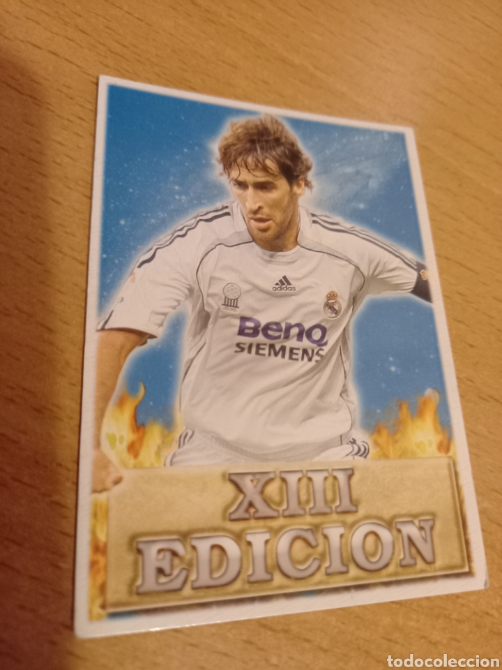 Cartes &agrave; collectionner de Football: Mundicromo las fichas de la liga 2007 622 Ra&uacute;l Real Madrid versi&oacute;n mate