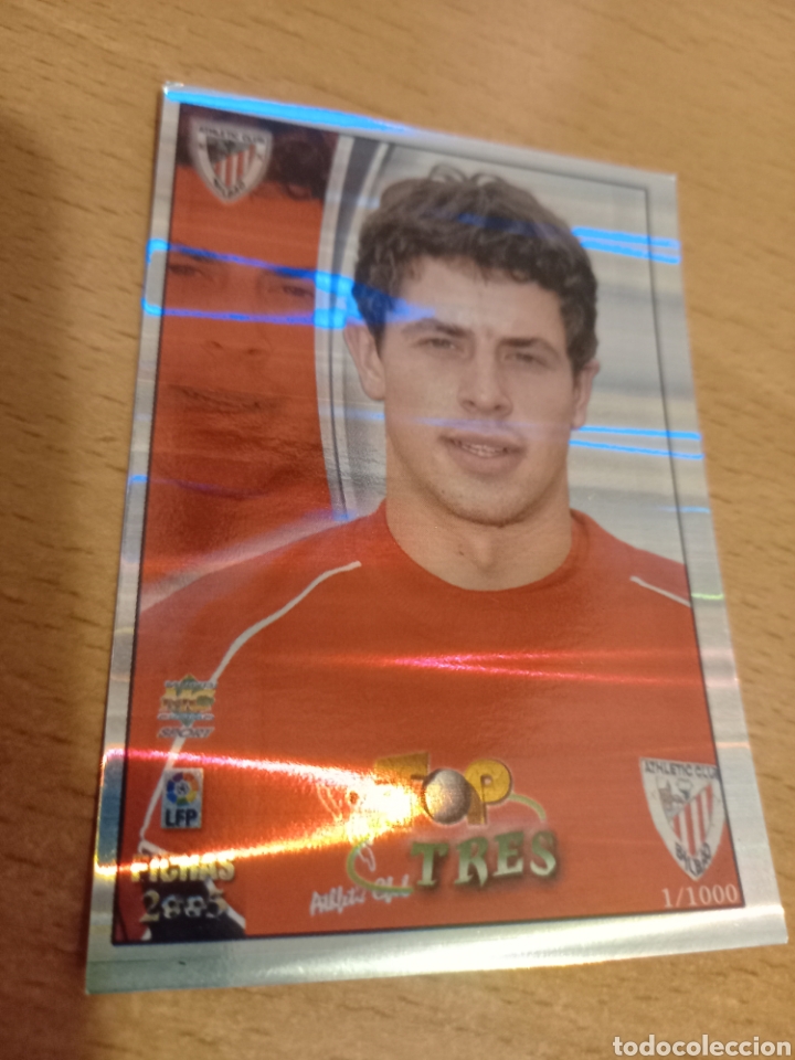 Cromos de Futebol: Mundicromo las fichas de la liga 2005 869 Del Horno Athletic de Bilbao top 11 edici&oacute;n limitada