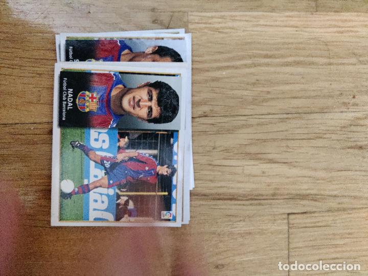 Cromos de f&uacute;tbol: nadal ventanilla barcelona este 98 99 1999 1998 - Foto 1