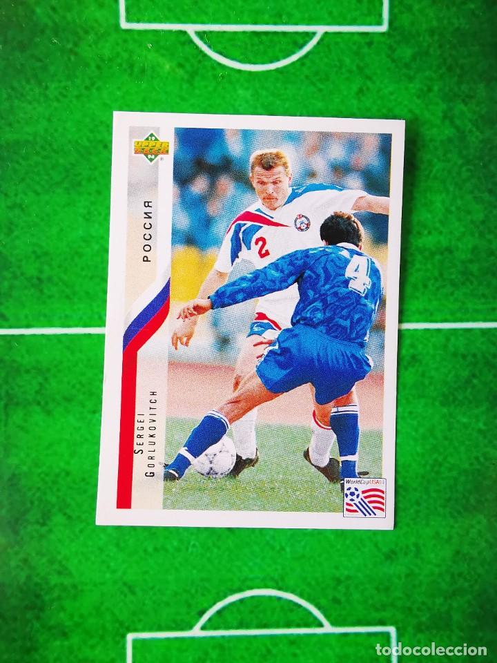 Fu&szlig;ball-Sticker: CROMO SIN PEGAR FUTBOL 94 WorldCup UPPER DECK MUNDIAL USA 1994 RUSIA 75 SERGEI GORLUKOVITCH