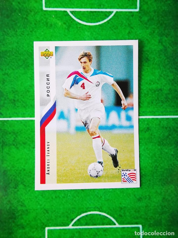 Fu&szlig;ball-Sticker: CROMO SIN PEGAR FUTBOL 94 WorldCup UPPER DECK MUNDIAL USA 1994 RUSIA 77 ANDREI IVANOV