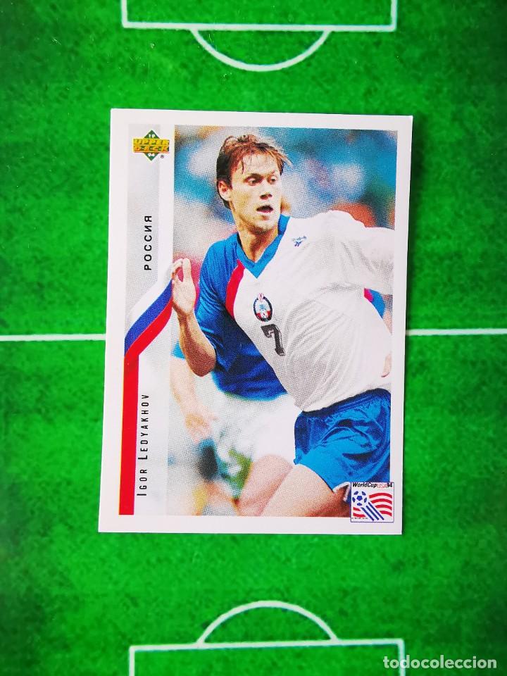 Fu&szlig;ball-Sticker: CROMO SIN PEGAR FUTBOL 94 WorldCup UPPER DECK MUNDIAL USA 1994 RUSIA 81 IGOR LEDYAKHOV