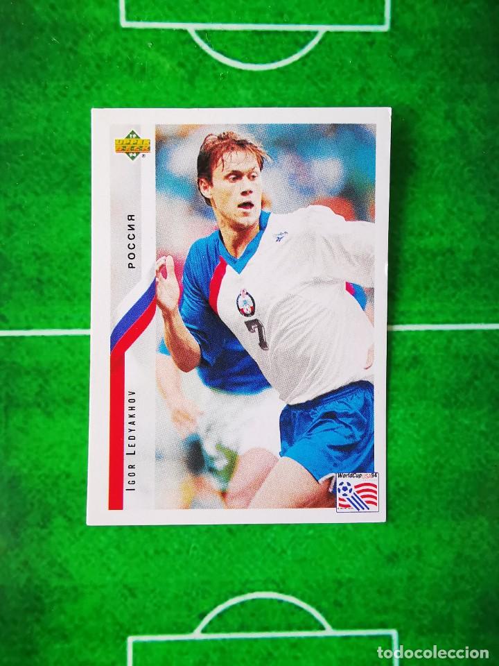 Fu&szlig;ball-Sticker: CROMO SIN PEGAR FUTBOL 94 WorldCup UPPER DECK MUNDIAL USA 1994 RUSIA 81 IGOR LEDYAKHOV