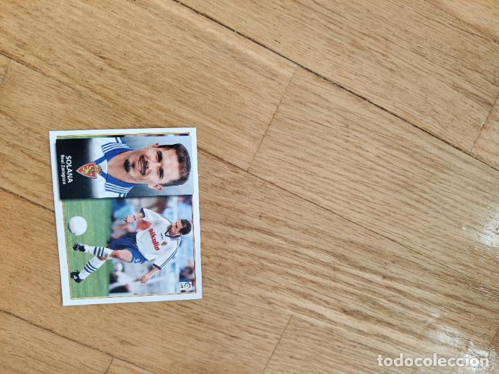 Cromos de f&uacute;tbol: solna v zaragoza ventanilla este 98 99 1999 1998 - Foto 1