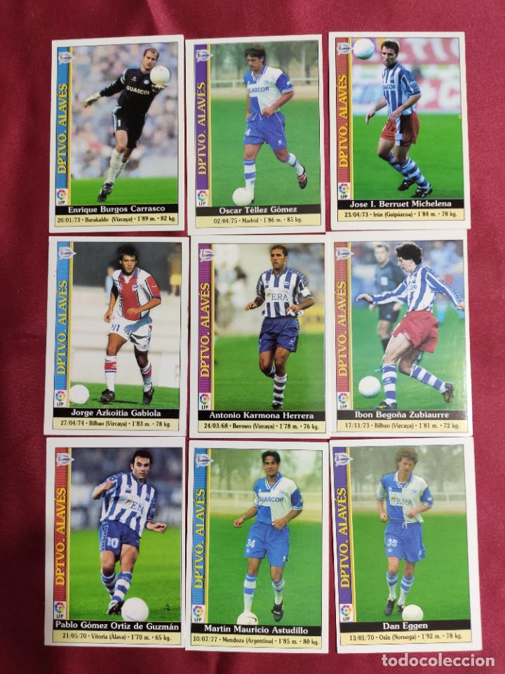 Figurine di Calcio: DEPORTIVO ALAVES. FICHAS LIGA 2000. 13 CROMOS DIFERENTES. MUNDICROMO. VER FOTOS
