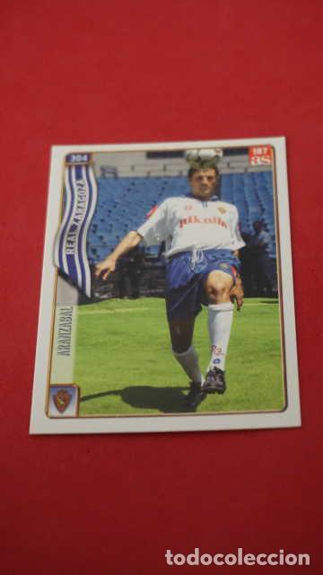 Cartes &agrave; collectionner de Football: ARANZABA,NUMERO 304,AS 187,MUNDICROMO,LAS FICHAS DE LA LIGA 2004/2005,MUNDI CROMO 04/05,ZARAGOZA