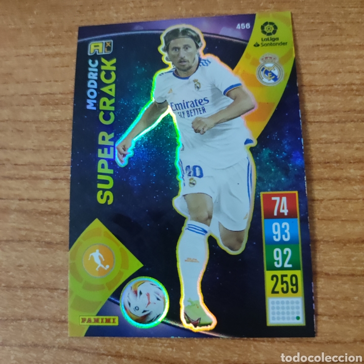 Cromos de f&uacute;tbol: Modric Super crack Adrenalyn 2022 - Foto 1
