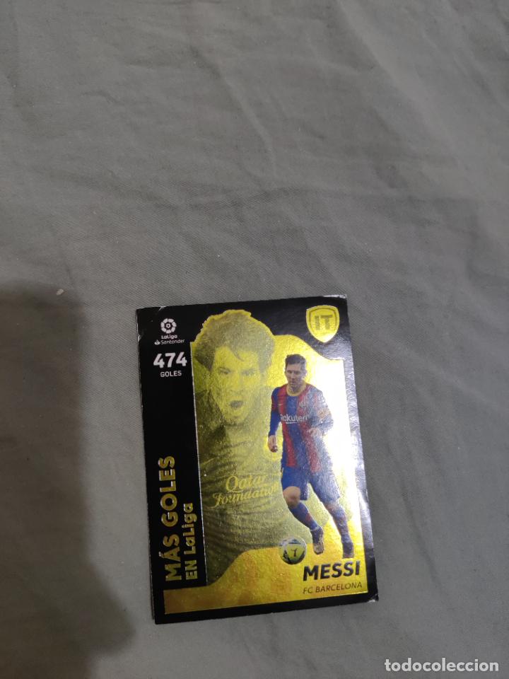 Football Stickers: isla del tesoro3 messi mas goles liga este 2021 2022 21 22