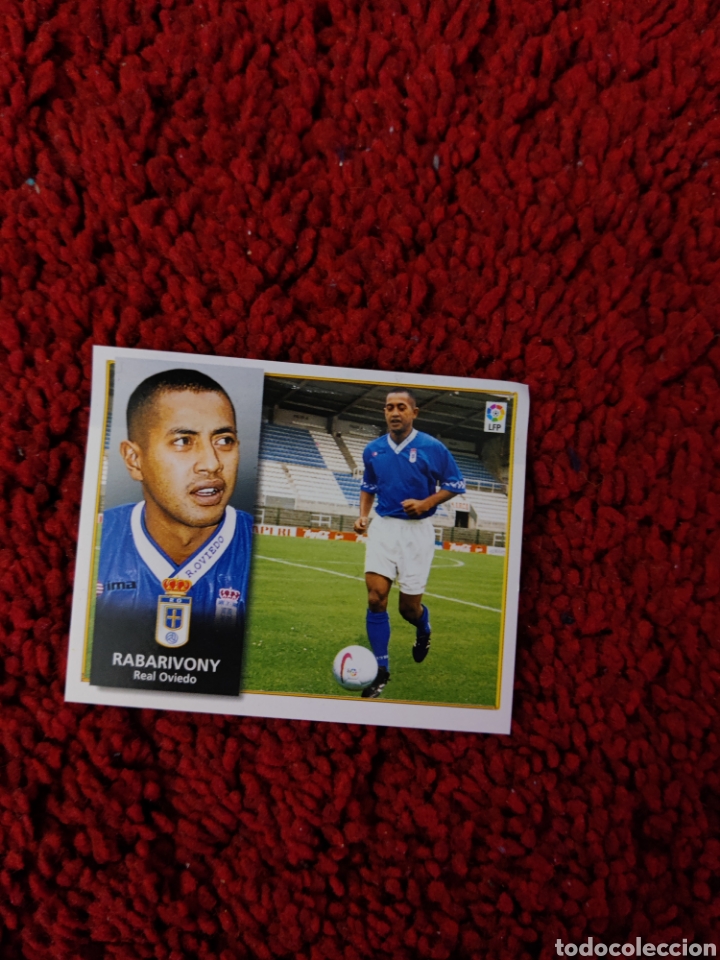Cromos de f&uacute;tbol: Rabarivony Oviedo este 98 99 1998 1999 ventanilla - Foto 1