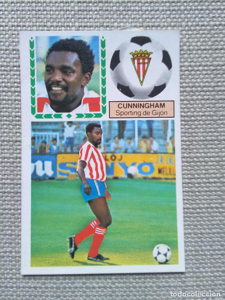 Cromos de f&uacute;tbol: Cunningham Este 83-84 Despegado. Coloca. - Foto 1