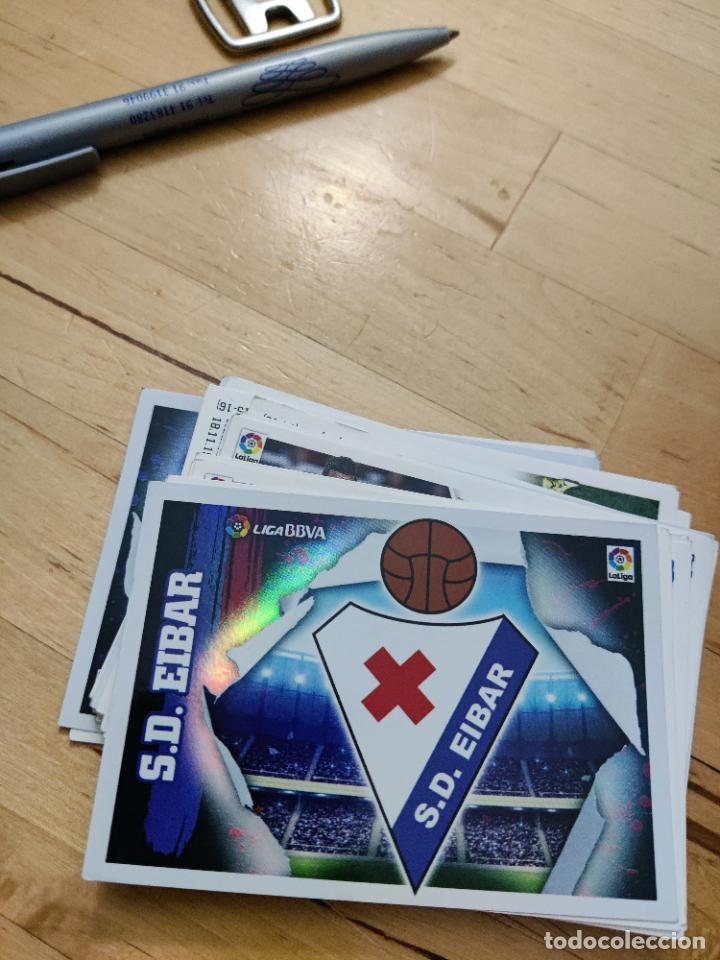 Cromos de f&uacute;tbol: escudo eibar este 2015 2016 15 16 sin pegar - Foto 1