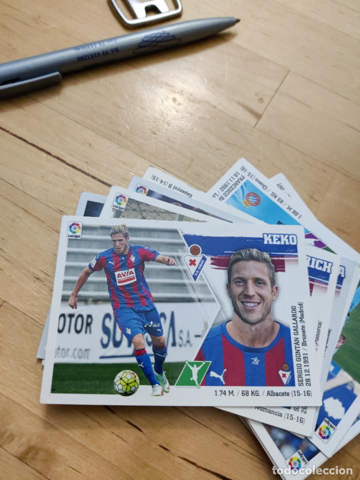 Cromos de f&uacute;tbol: keko eibar este 2015 2016 15 16 sin pegar - Foto 1