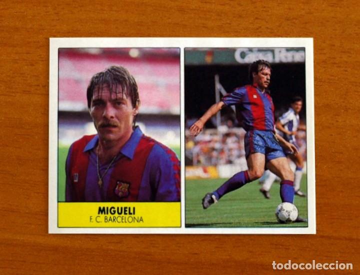 Fu&szlig;ball-Sticker: F&uacute;tbol Club Barcelona - Migueli - Ediciones Festival 1987-1988, 87-88 - Nunca pegado