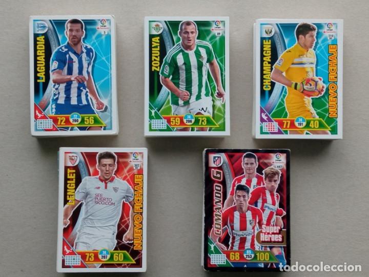 Cromos de f&uacute;tbol: Lote Cromos Panini Adrenalyn Liga Temporada 2016 - 2017