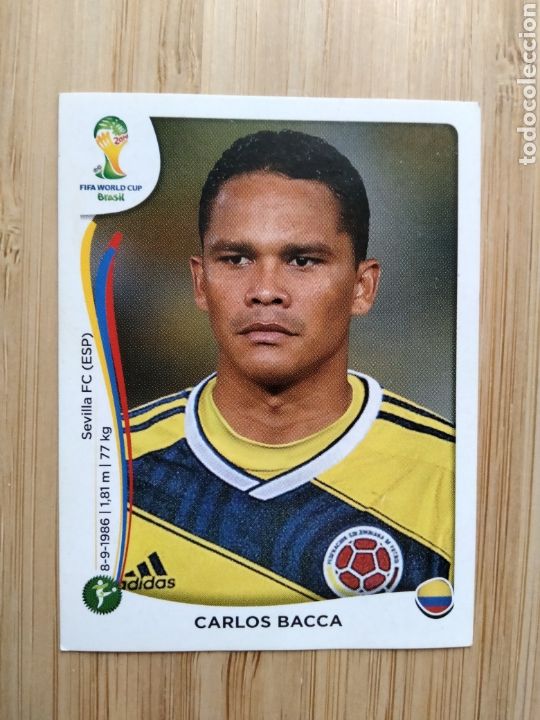 Fu&szlig;ball-Sticker: CARLOS BACCA 198 COLOMBIA MUNDIAL BRASIL 2014 PANINI NUEVO SIN PEGAR FIFA WORLD CUP BRASIL