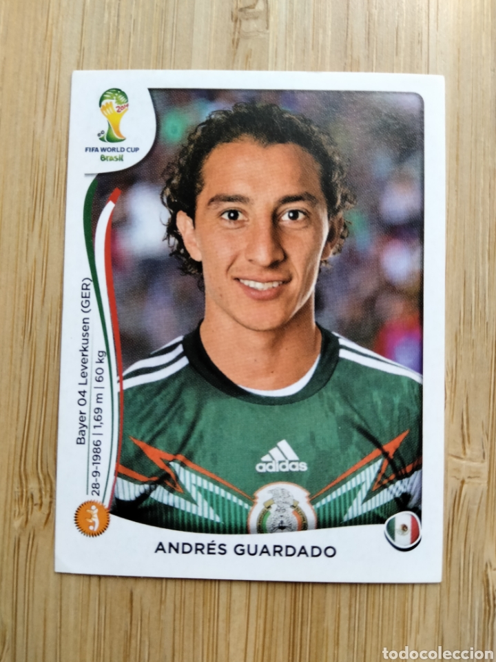 Cromos de Futebol: ANDRES GUARDADO 79 MEXICO MEJICO MUNDIAL BRASIL 2014 PANINI NUEVO SIN PEGAR FIFA WORLD CUP BRASIL