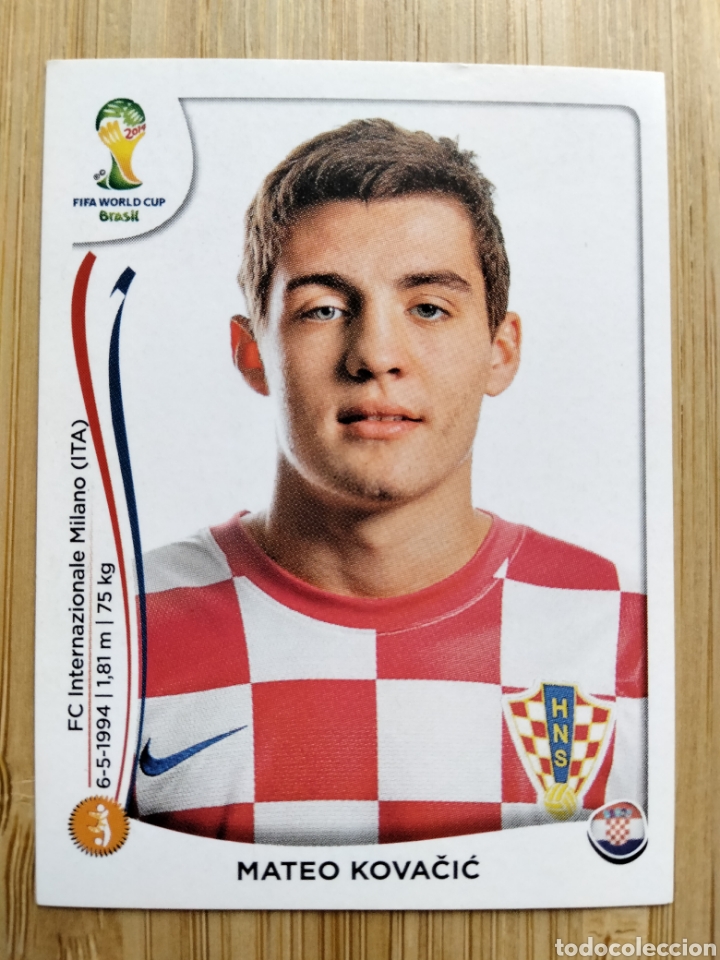 Football Stickers: MATEO KOVACIC 64 CROACIA MUNDIAL BRASIL 2014 PANINI NUEVO SIN PEGAR FIFA WORLD CUP BRASIL