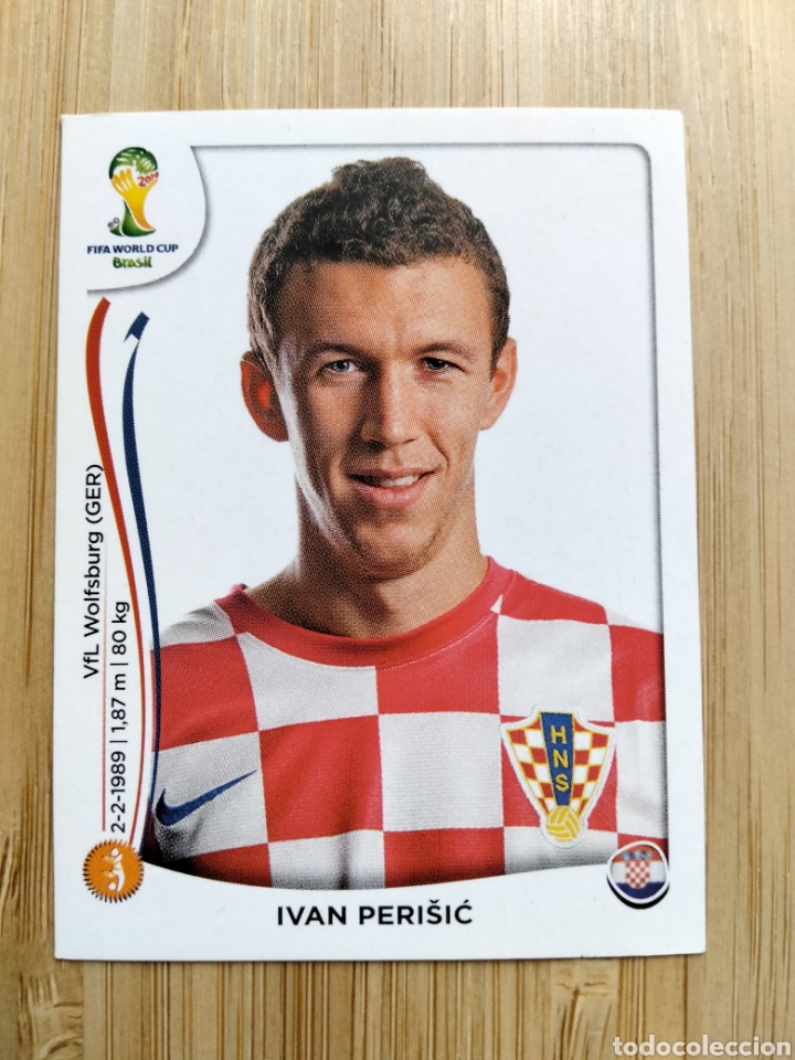 Football Stickers: IVAN PERISIC 65 CROACIA MUNDIAL BRASIL 2014 PANINI NUEVO SIN PEGAR FIFA WORLD CUP BRASIL