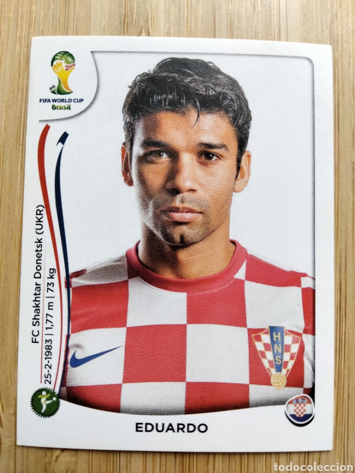 Football Stickers: EDUARDO 67 CROACIA MUNDIAL BRASIL 2014 PANINI NUEVO SIN PEGAR FIFA WORLD CUP BRASIL