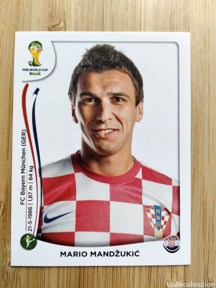Cromos de F&uacute;tbol: MARIO MANDZUKIC 69 CROACIA MUNDIAL BRASIL 2014 PANINI NUEVO SIN PEGAR FIFA WORLD CUP BRASIL