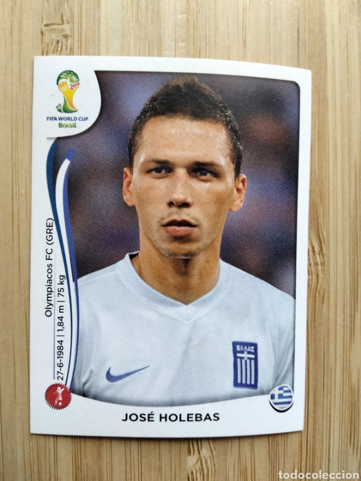 Cromos de F&uacute;tbol: JOSE HOLEBAS 210 GRECIA MUNDIAL BRASIL 2014 PANINI NUEVO SIN PEGAR FIFA WORLD CUP