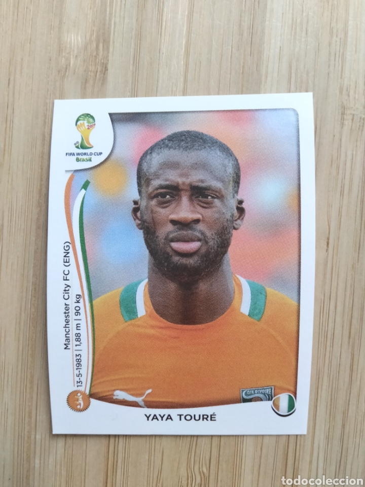 Cromos de Futebol: YAYA TOURE 231 COSTA DE MARFIL MUNDIAL BRASIL 2014 PANINI NUEVO SIN PEGAR FIFA WORLD CUP