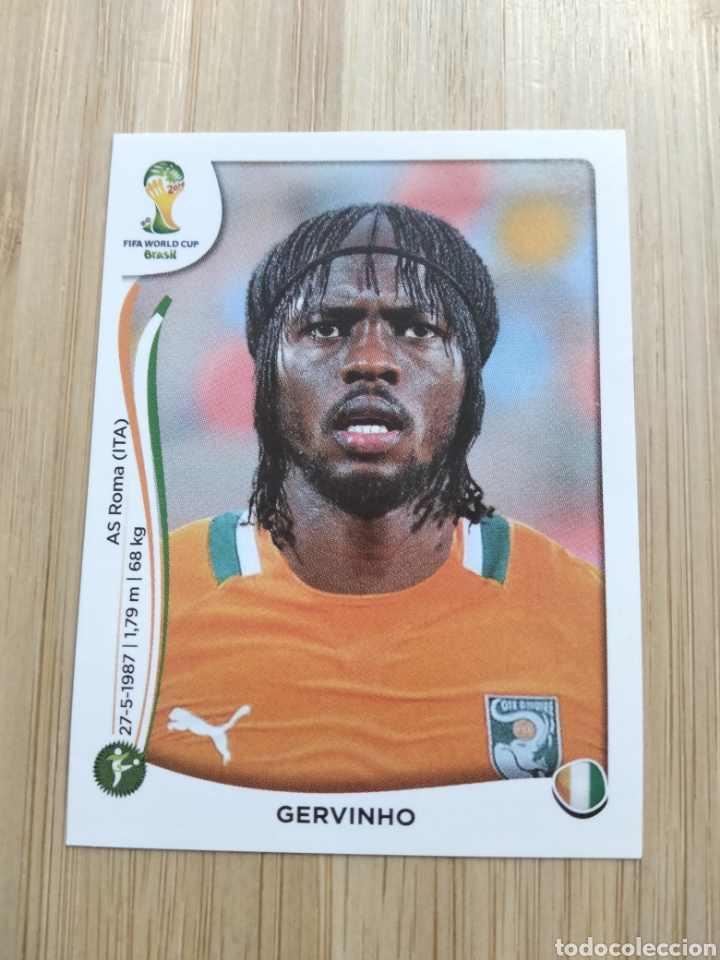 Cromos de F&uacute;tbol: GERVINHO 236 COSTA DE MARFIL MUNDIAL BRASIL 2014 PANINI NUEVO SIN PEGAR FIFA WORLD CUP BRASIL