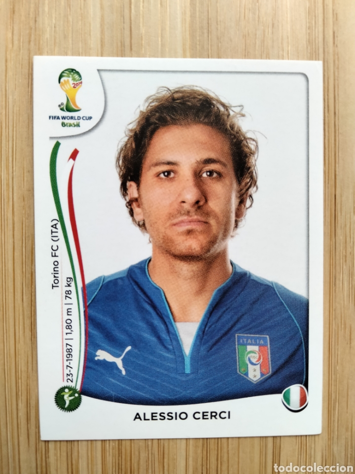 Cromos de Futebol: ALESSIO CERCI 332 ITALIA MUNDIAL BRASIL 2014 PANINI NUEVO SIN PEGAR FIFA WORLD CUP BRASIL